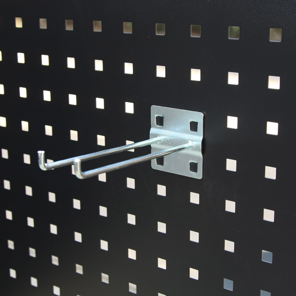 SGS Long Double Hook for Garage Storage Systems Pegboard