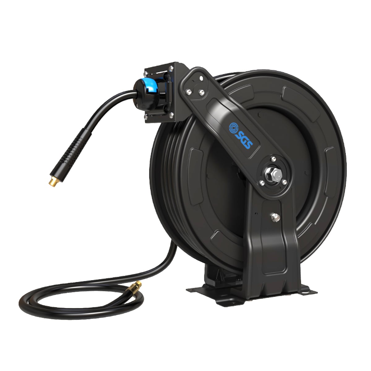 SGS Wall-Mountable Auto Air Hose Reel | 20m | Open Frame