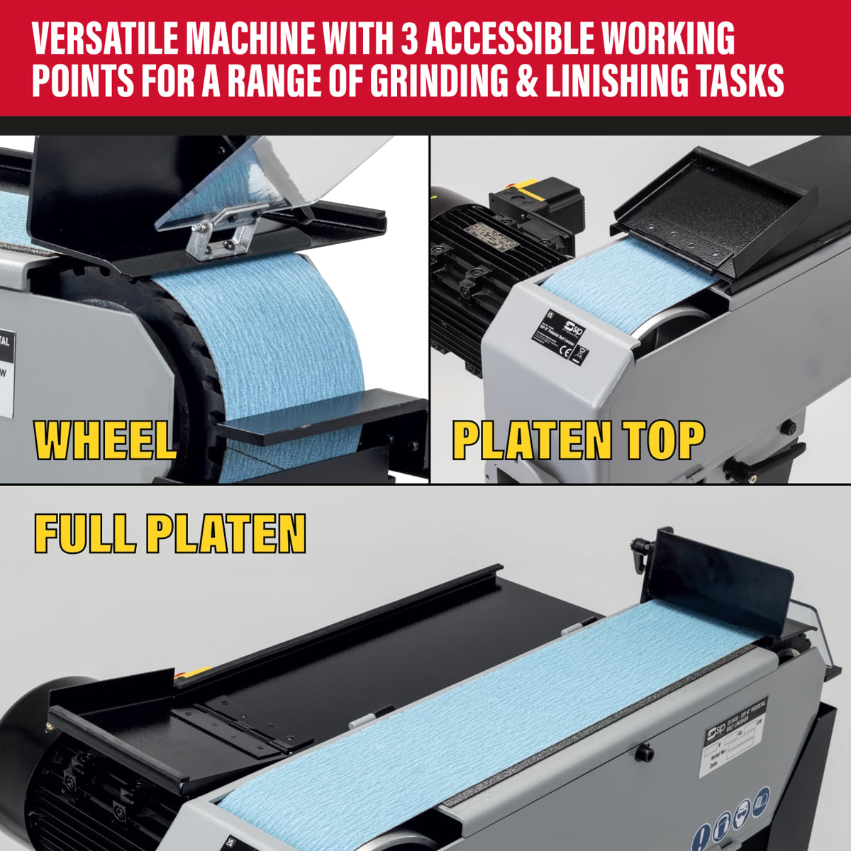 SIP 6 Inch Belt Linisher - SGS