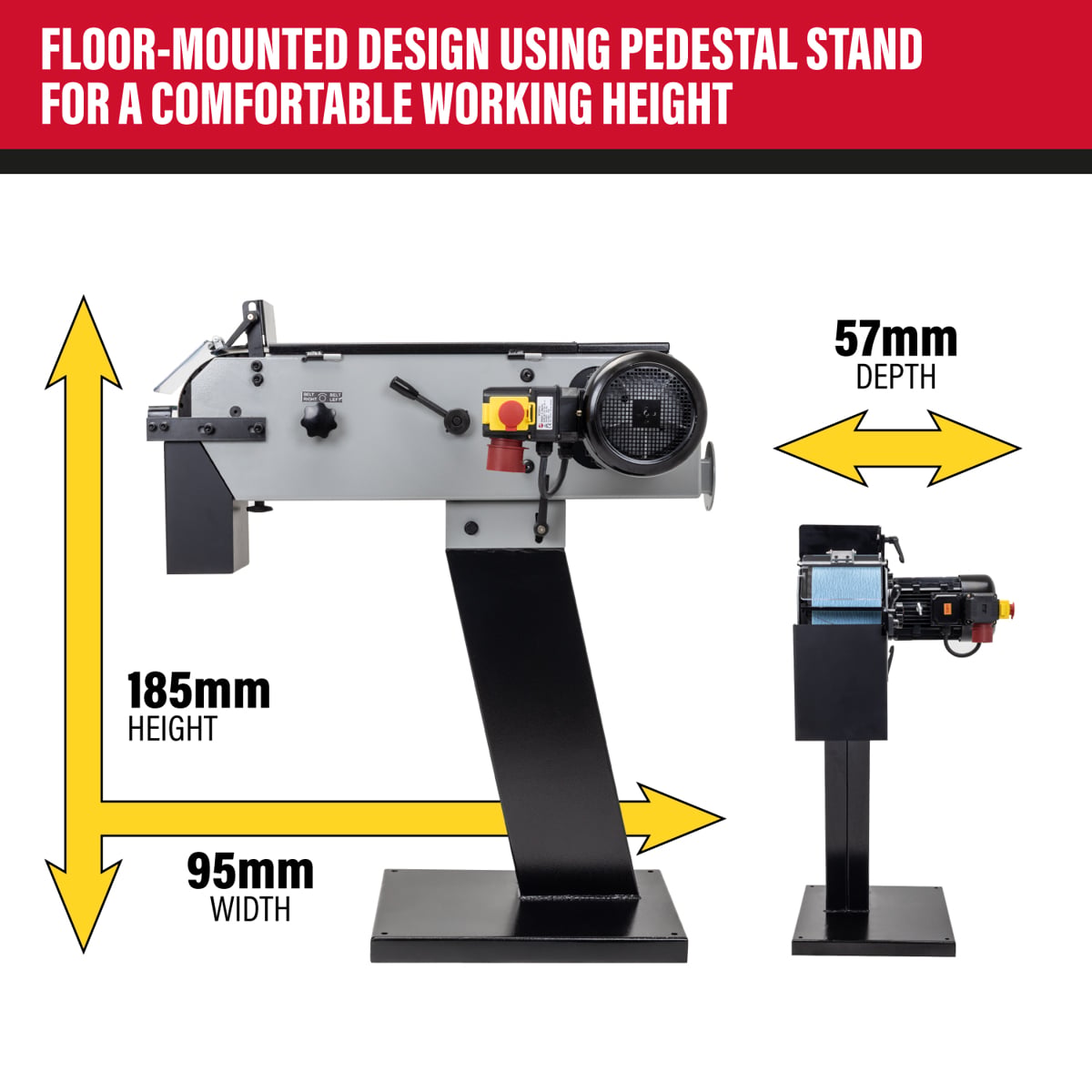 SIP 6 Inch Belt Linisher - SGS