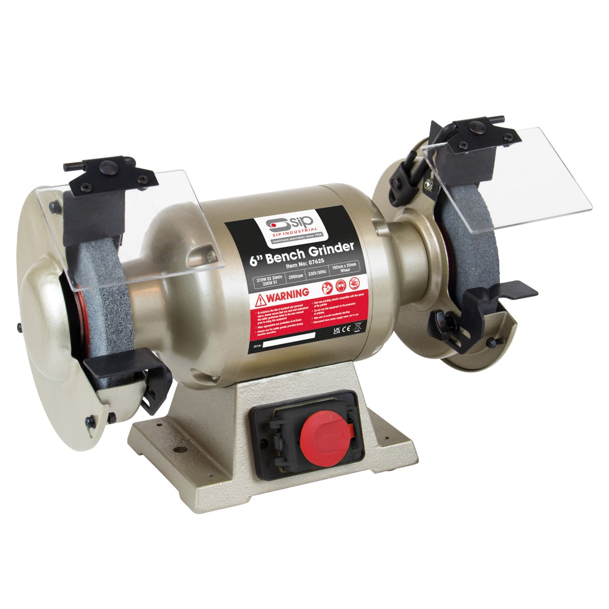 SIP 6 Inch Professional Bench Grinder