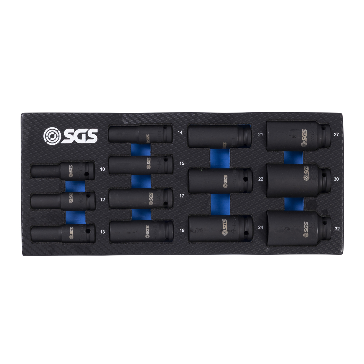 Utility Insert Drawer Box SGS Socket, Spanner & Impact Socket Set Bundle | 218pc | Foam Drawer ...